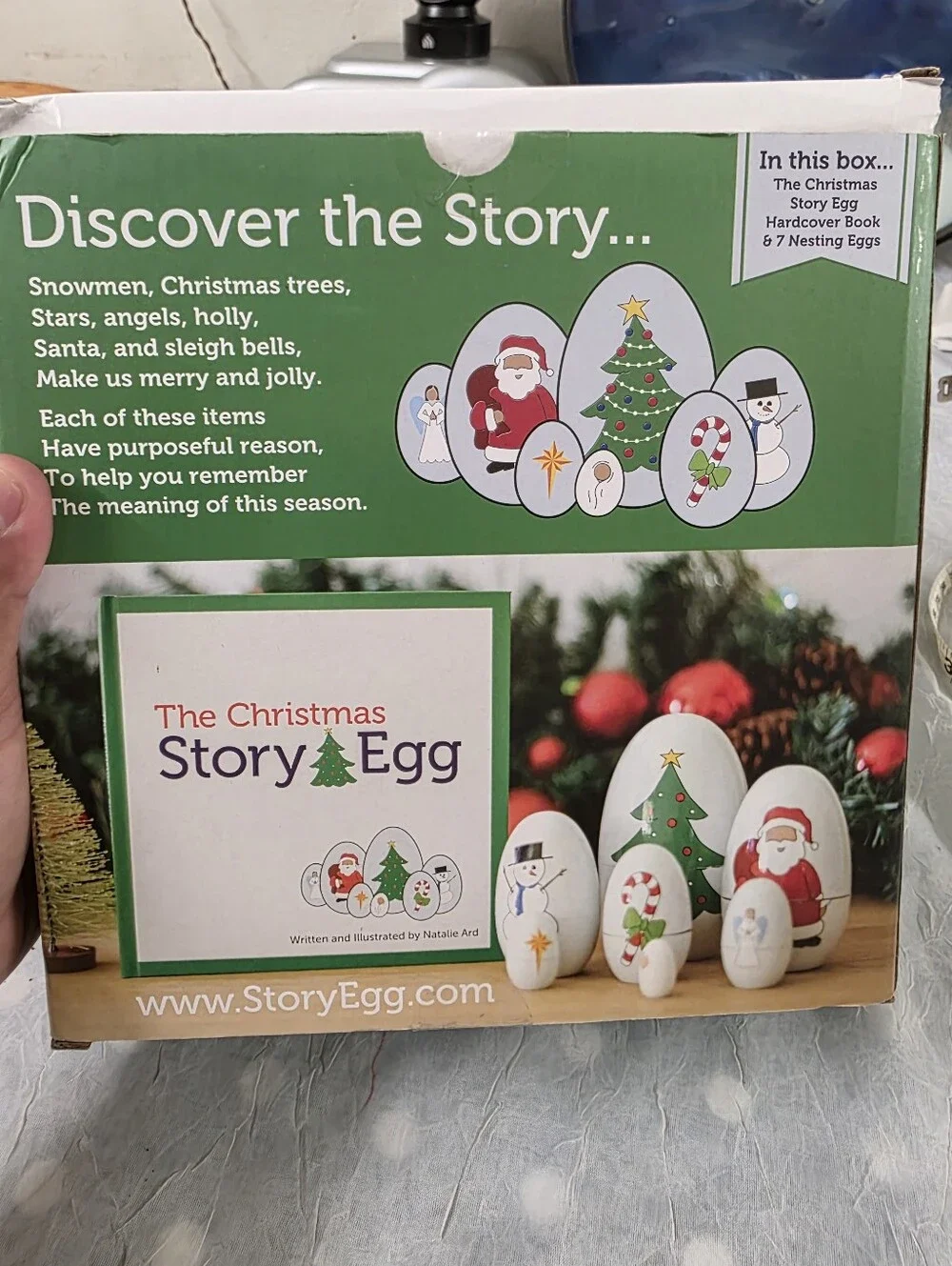 The Christmas Story Egg by Natalie Ard